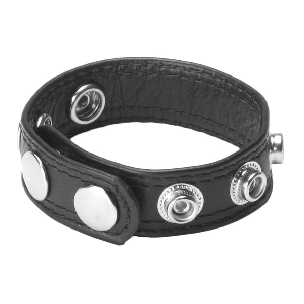 Strict Leather Speed Snap Cock Ring, Metal