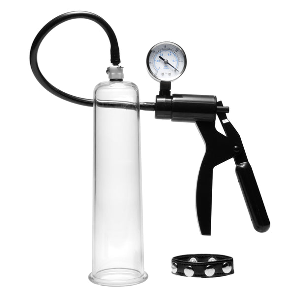 The Premium Pumping Kit- Advanced – penis pump and enhancer, Leather