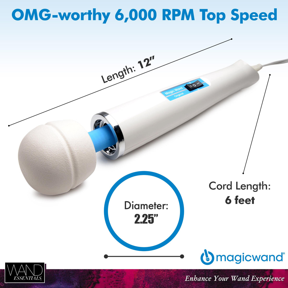 Magic Wand Original – wand massager, PVC (view 5)