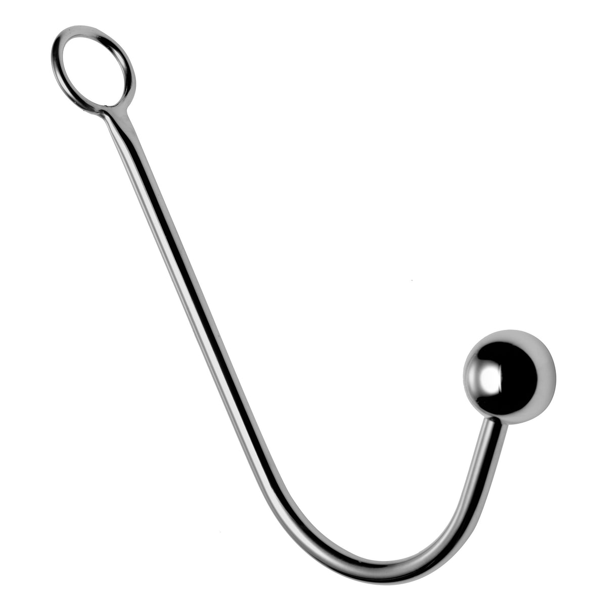 Hooked Stainless Steel Anal Hook – anal toy, Metal