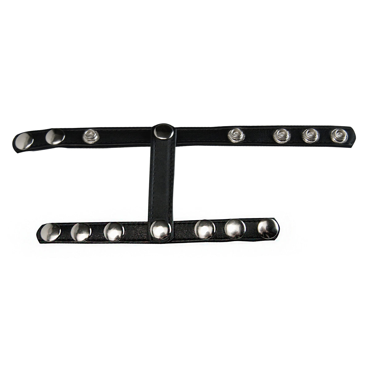 Strict Leather Snap-On Cock and Ball Harness – cock ring (view 4)