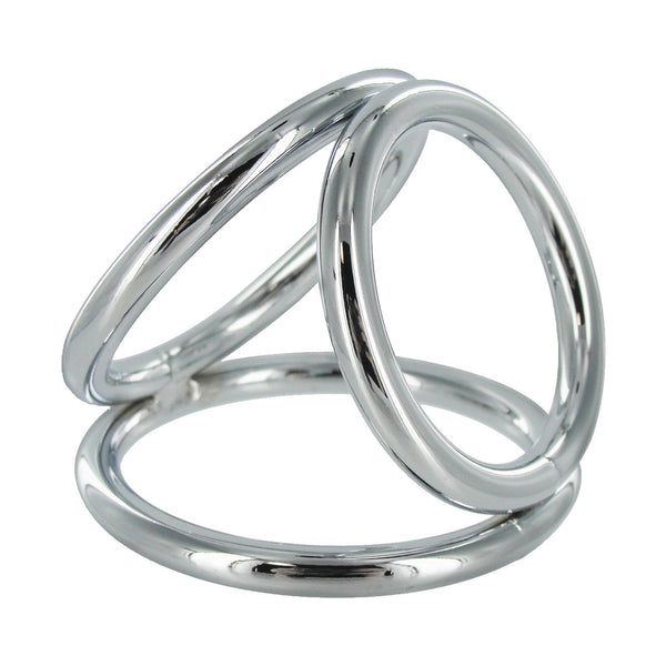 The Triad Chamber Cock and Ball Ring- Large – cock ring, Metal