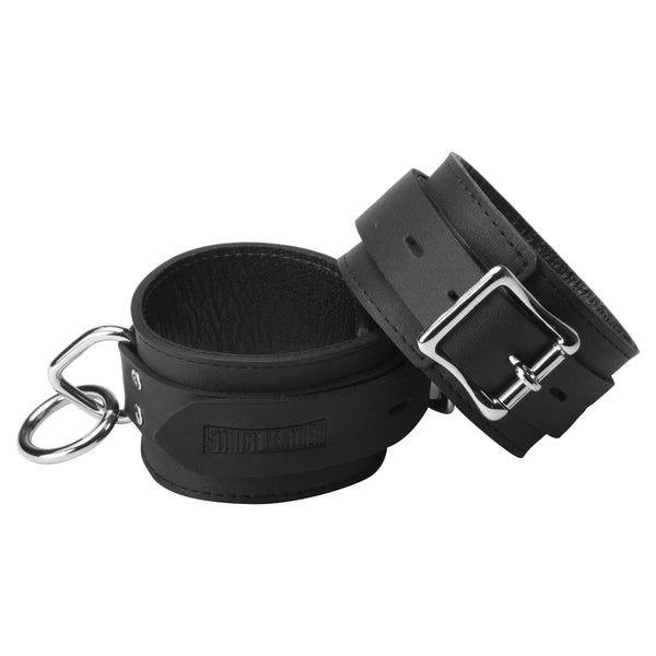 Strict Leather Standard Locking Wrist Cuffs – restraints and cuffs, Metal