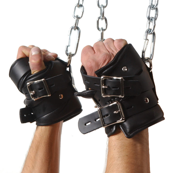 Strict Leather Premium Suspension Wrist Cuffs – restraints and cuffs, Leather