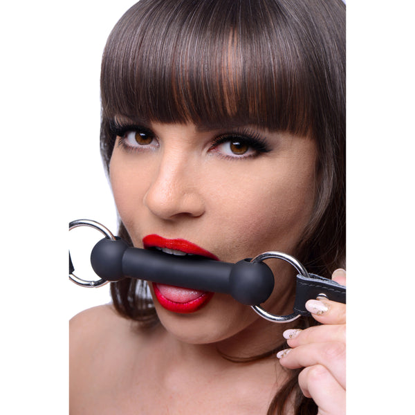 Strict Leather Silicone Bit Gag, Silicone