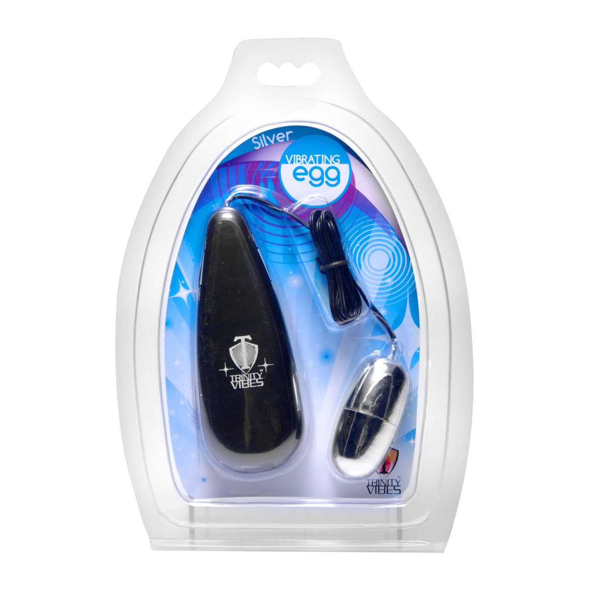 Bullet Vibrator - Grey – bullet and egg vibrator, ABS plastic (view 3)