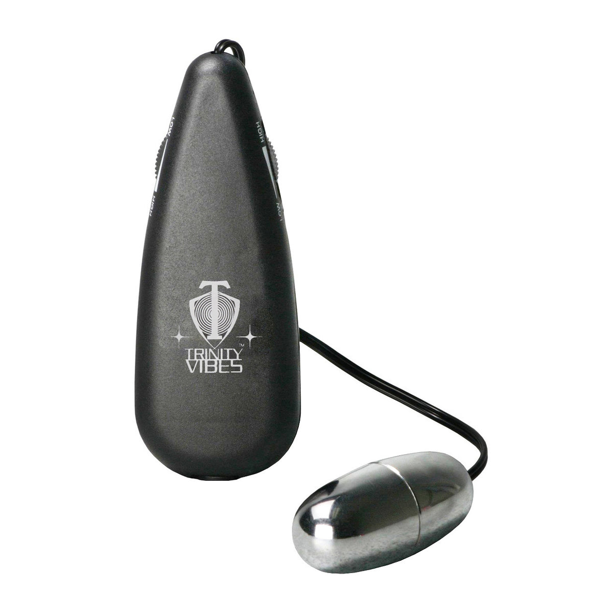 Vibrating Silver Bullet- Case of 24 – bullet and egg vibrator, ABS plastic (view 2)