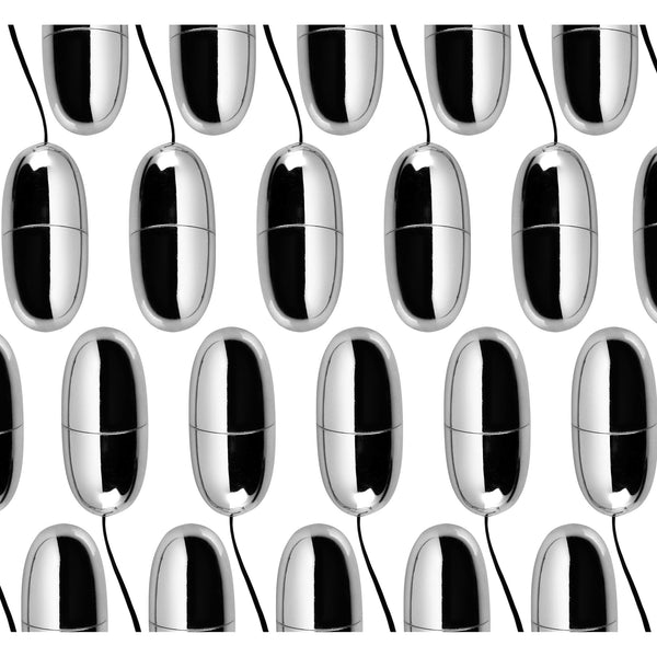 Vibrating Silver Bullet- Case of 24 – bullet and egg vibrator, ABS plastic