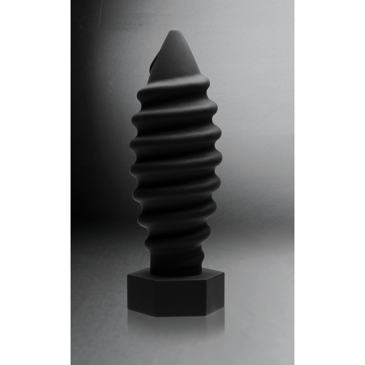 Tom of Finland Screw U Anal Plug – butt plug, Silicone (view 2)
