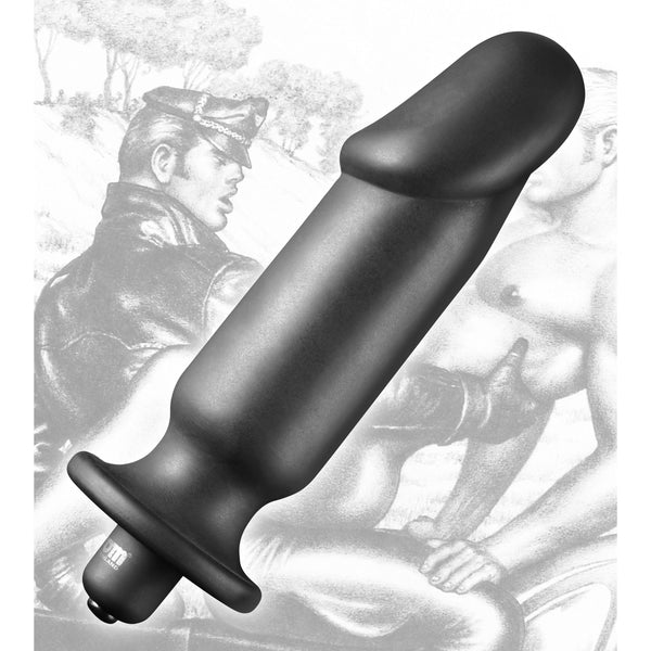 Tom of Finland Silicone Vibrating Anal Plug – butt plug, Silicone