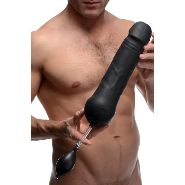 Tom of Finland Toms Inflatable Silicone Dildo, Silicone