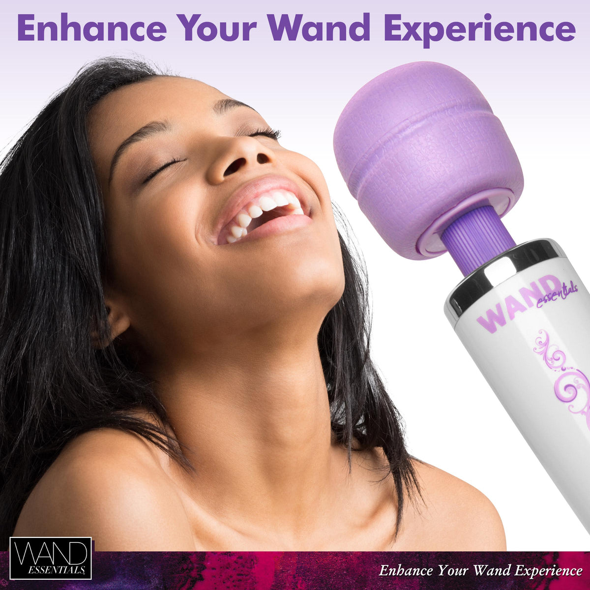 Wand Essentials 8 Speed 8 Mode Massager – wand massager, TPE (view 3)