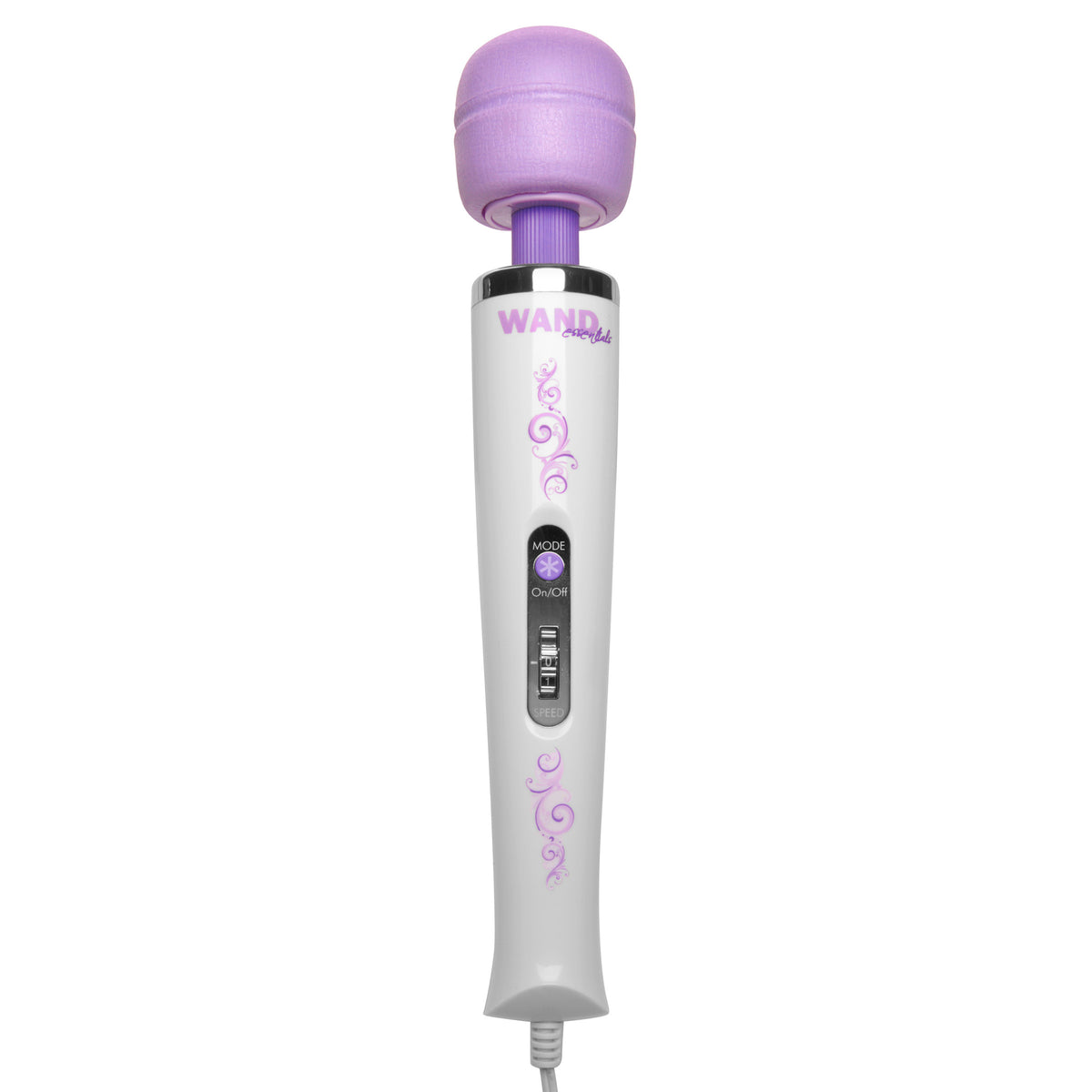Wand Essentials 8 Speed 8 Mode Massager – wand massager, TPE