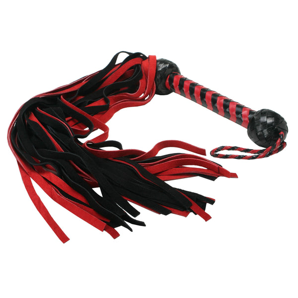 Strict Leather Suede Flogger – impact play