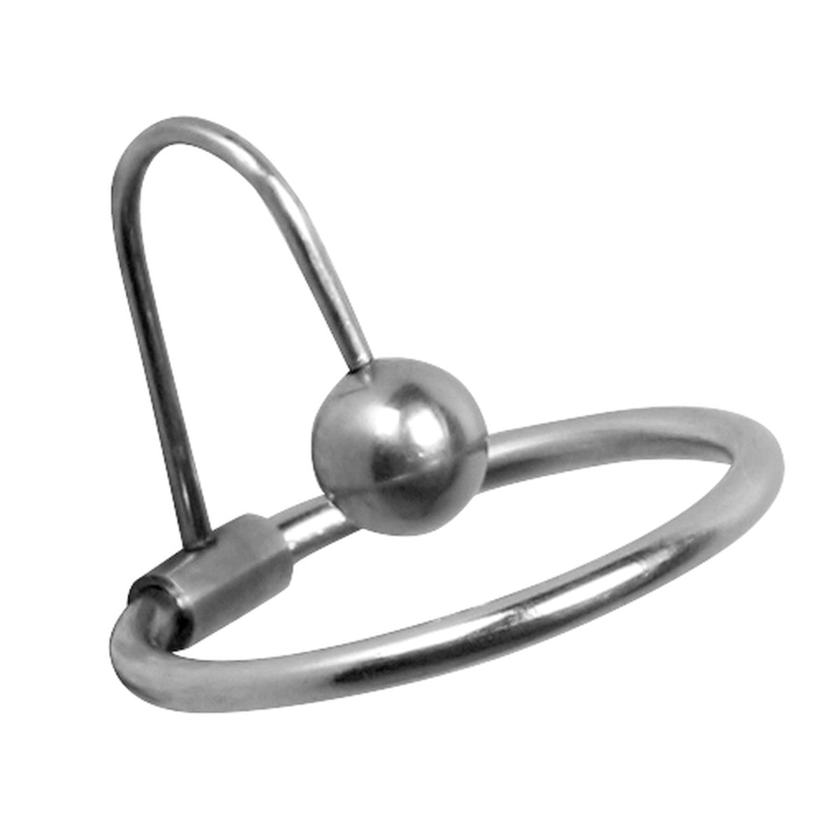 Halo Urethral Plug With Glans Ring – butt plug, Metal