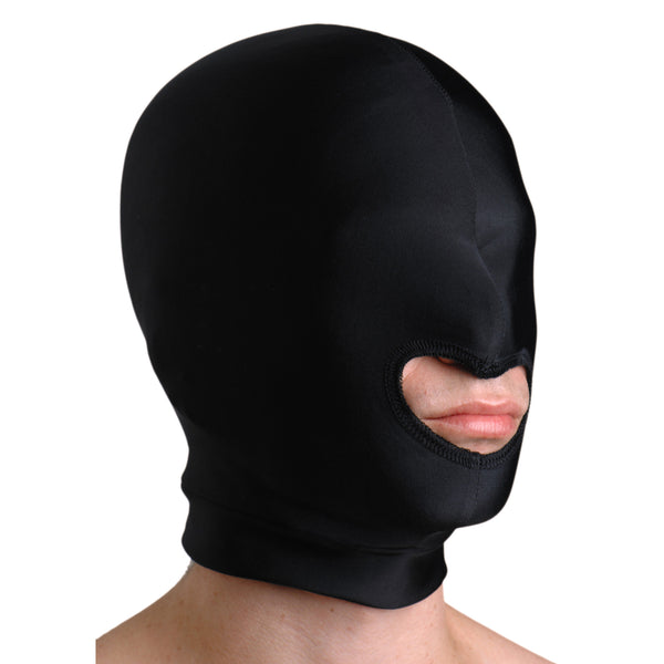 Premium Spandex Hood with Mouth Opening – hood and blindfold, Fabric