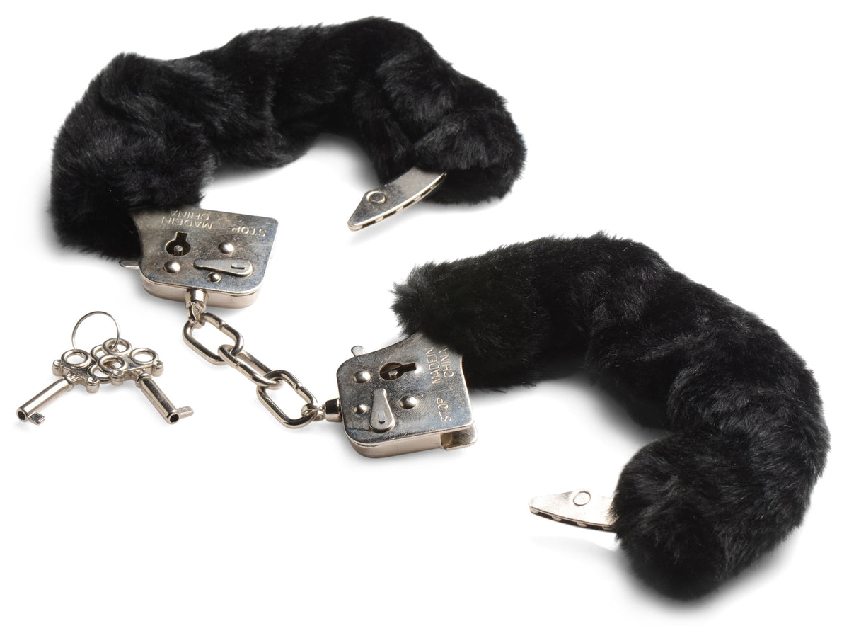 Caught in Candy Handcuffs - Black – restraints and cuffs, Metal (view 4)