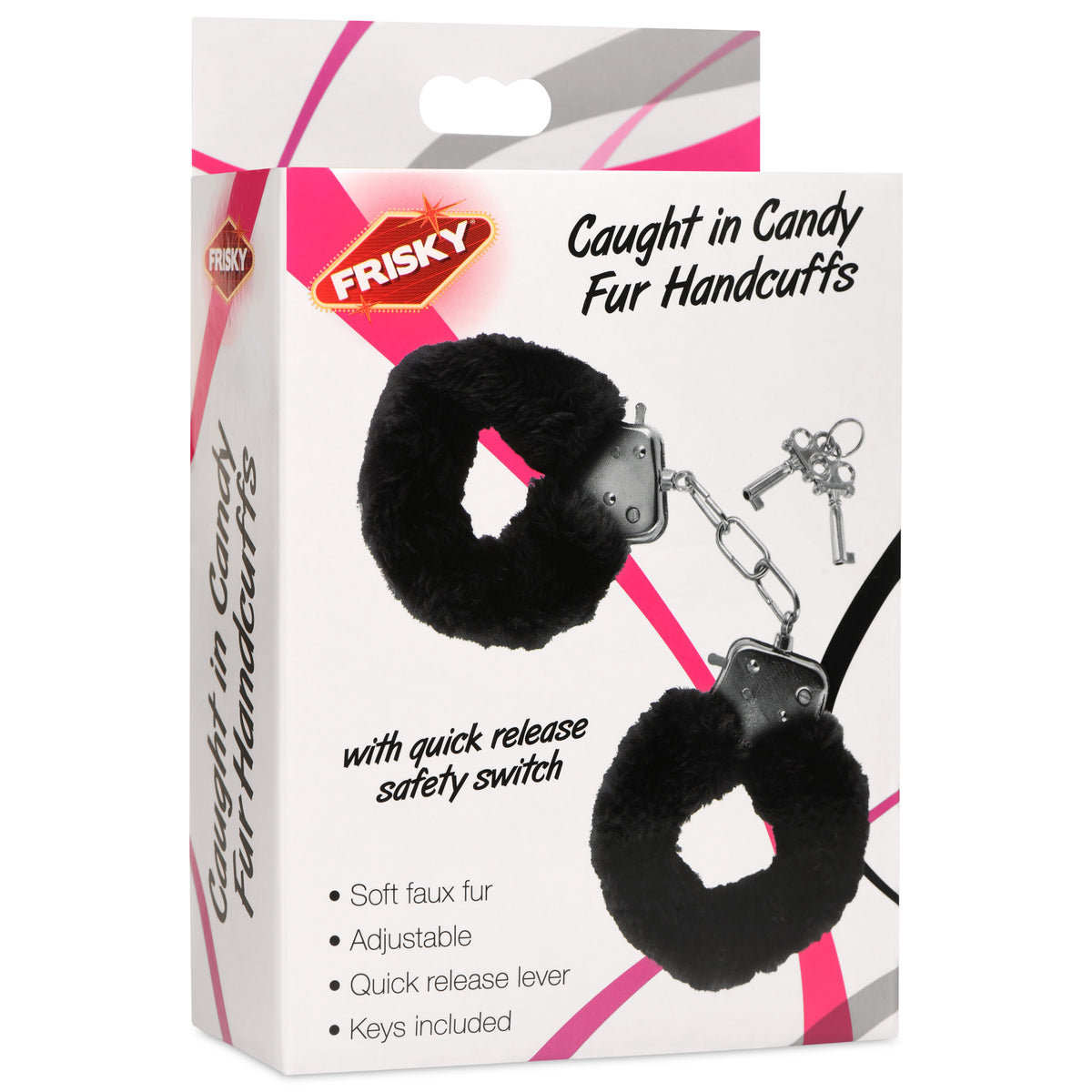 Caught in Candy Handcuffs - Black – restraints and cuffs, Metal (view 5)