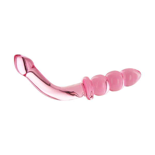 Hamsa Glass Dildo - Pink, Glass